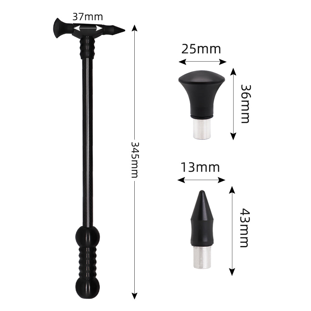 Leveling Hammer, Special Hammer for Aluminum Car Body, Uneven Pit restoration Hammer, Traceless Repair, Dent Repair, Percussion