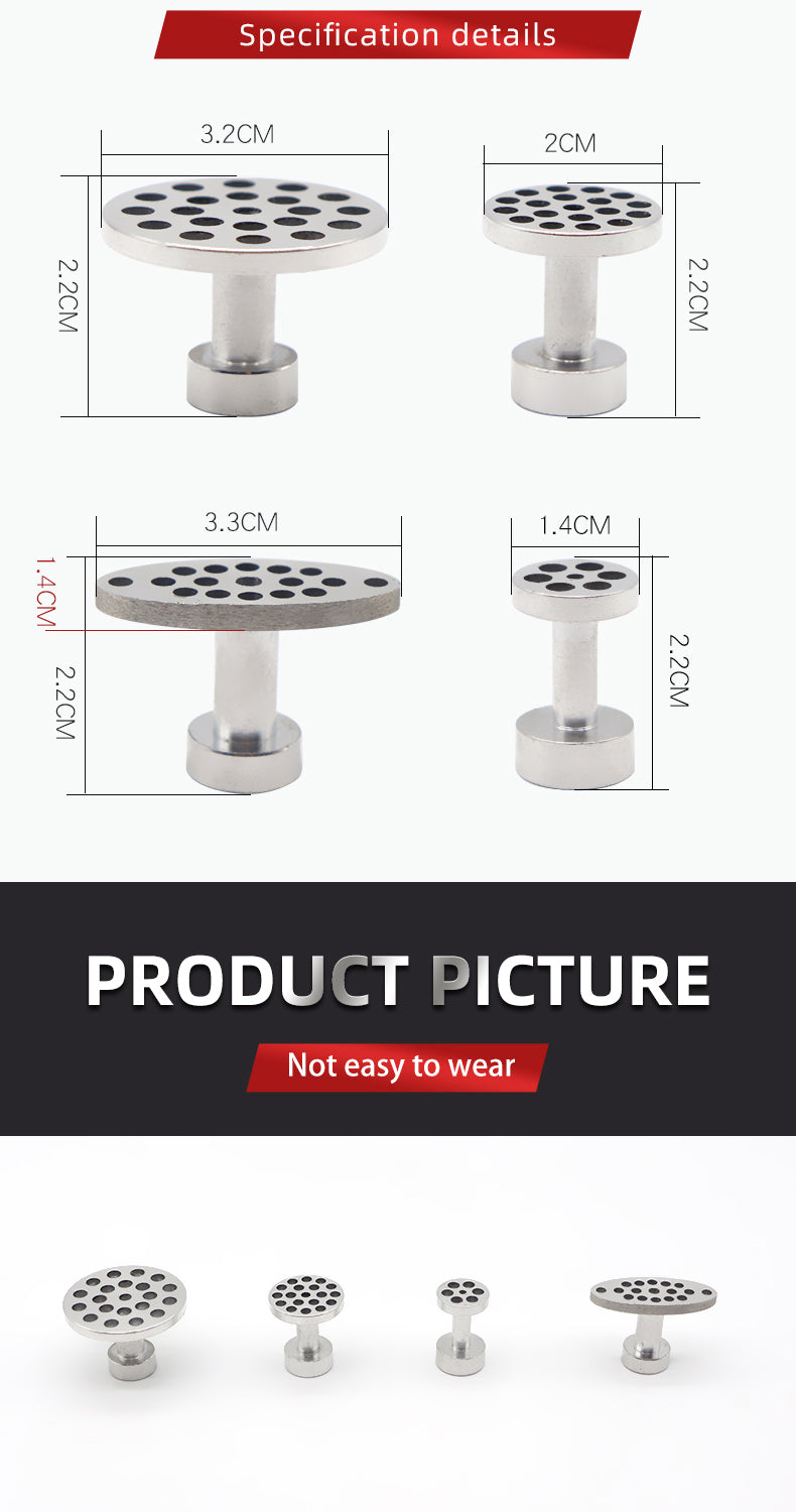 Repair Special Paintless Dent Puller Aluminum Perforation Puller Car Dent Repair Tool Aluminum Alloy Colloid