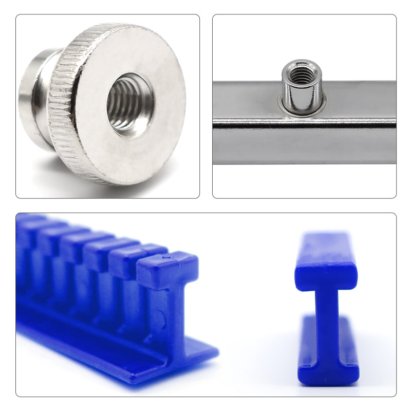 Repair special metal tie rod dent tool blue car dent plastic car repair dent tool body repair tool