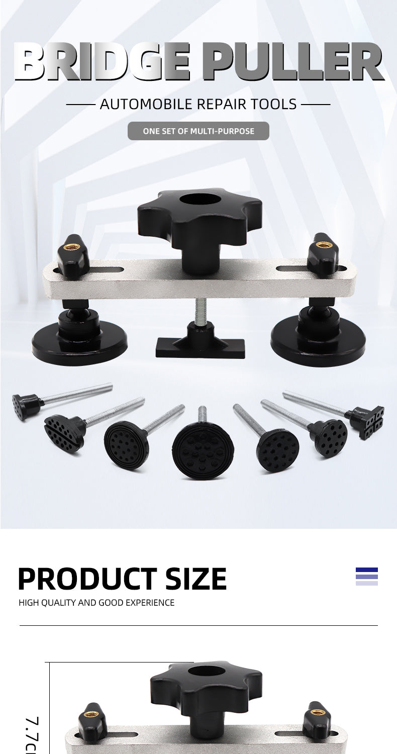 Repair Special Professional Car Body Repair Kit Dent Puller Bridge Suction Cup Dent Removal Puller