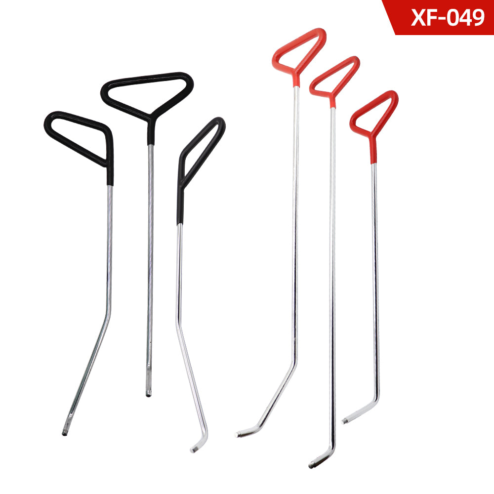 Set of Crowbars Pits, Bumps, Hail Pits, Roof Hooks, Sheet Metal Hooks, Car Dent Repair Tools