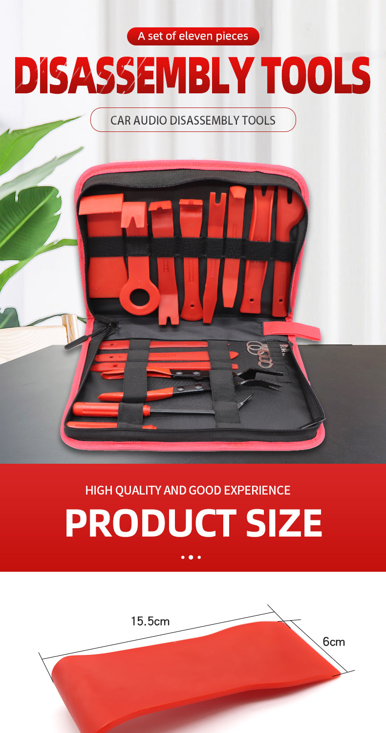 Plastic Buckle Interior Disassembly Rocker, Plastic Buckle Pliers, Door Panel Buckle Screwdriver, Car Audio Disassembly Tool