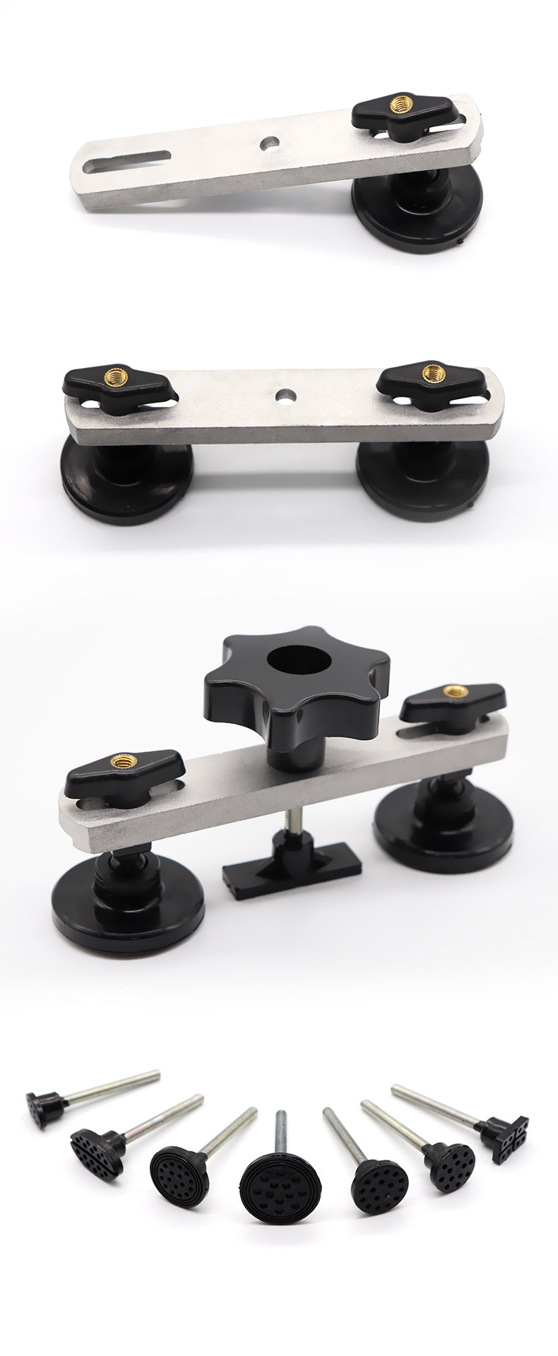 Repair Special Dent Puller Puller Bridge Suction Cup Dent Removal Puller Professional Car Body Repair Kit