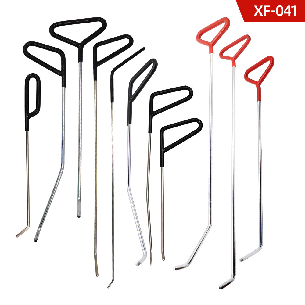 Set of Crowbars Pits, Bumps, Hail Pits, Roof Hooks, Sheet Metal Hooks, Car Dent Repair Tools