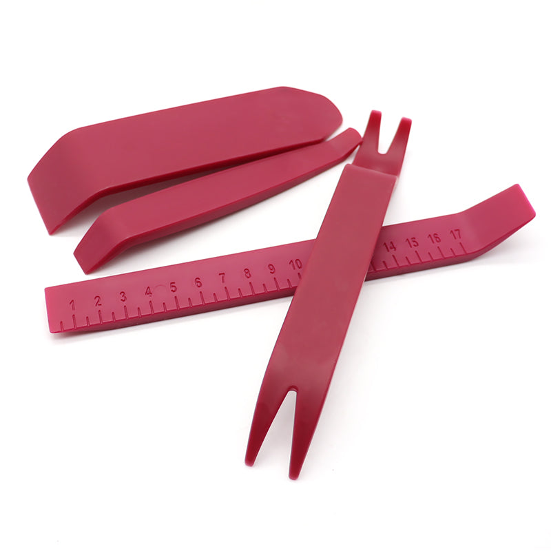 Modified Car Navigation Audio Disassembly and Assembly, Four-piece Set of Crowbars, Door Panel Buckle Plastic Screwdriver