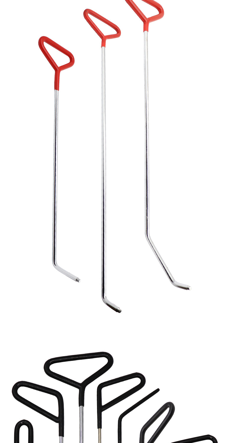 Set of Crowbars Pits, Bumps, Hail Pits, Roof Hooks, Sheet Metal Hooks, Car Dent Repair Tools