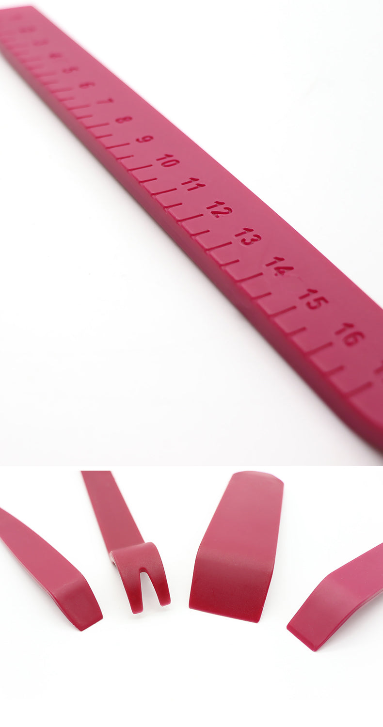 Modified Car Navigation Audio Disassembly and Assembly, Four-piece Set of Crowbars, Door Panel Buckle Plastic Screwdriver