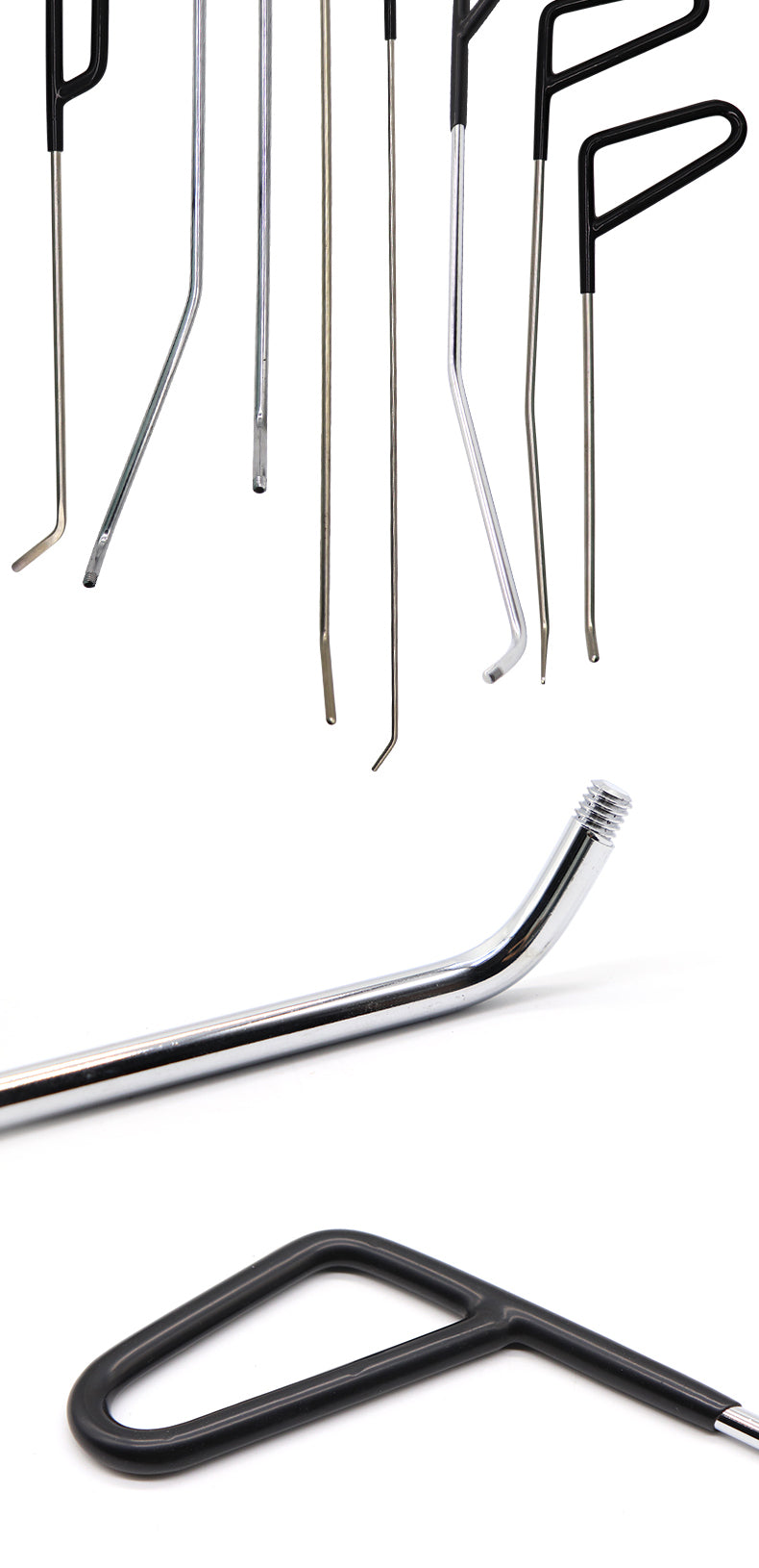 Set of Crowbars Pits, Bumps, Hail Pits, Roof Hooks, Sheet Metal Hooks, Car Dent Repair Tools