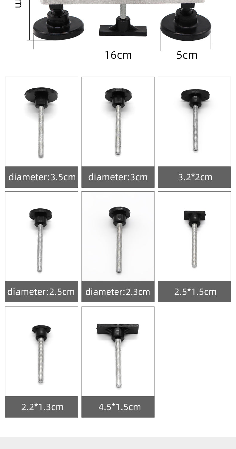 Repair Special Professional Car Body Repair Kit Dent Puller Bridge Suction Cup Dent Removal Puller